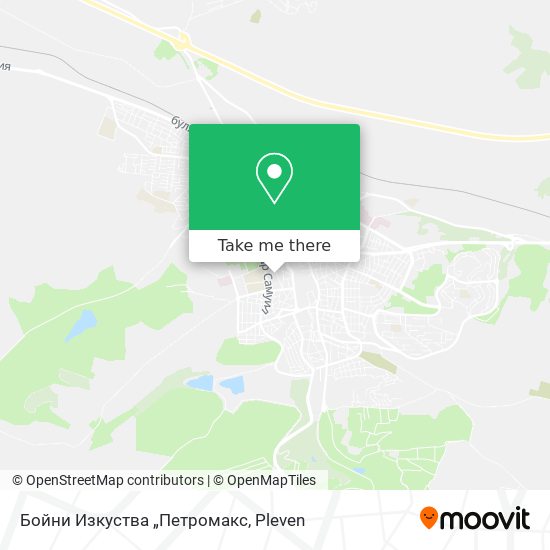 Карта Бойни Изкуства „Петромакс
