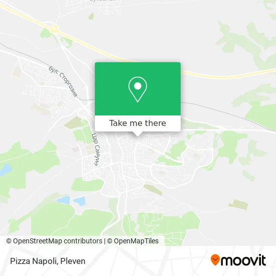 Карта Pizza Napoli