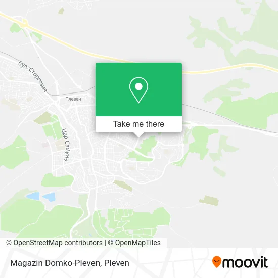 Карта Magazin Domko-Pleven