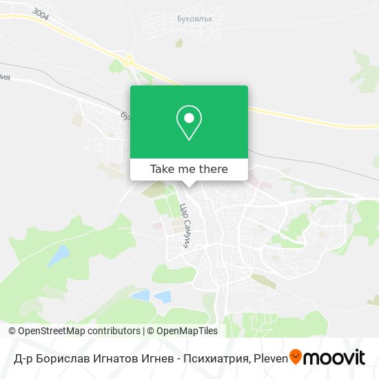Д-р Борислав Игнатов Игнев - Психиатрия map