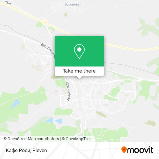 Карта Кафе Роси