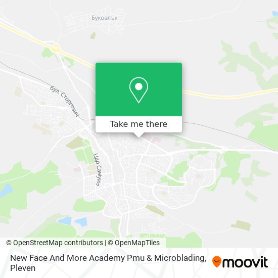 New Face And More Academy Pmu & Microblading map
