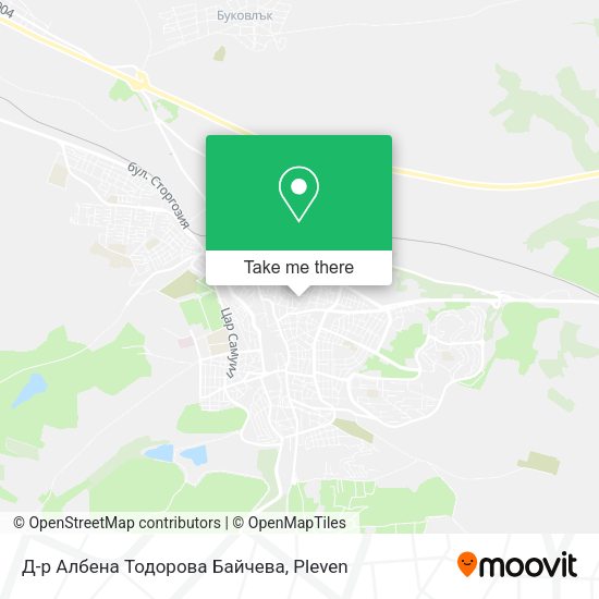 Карта Д-р Албена Тодорова Байчева