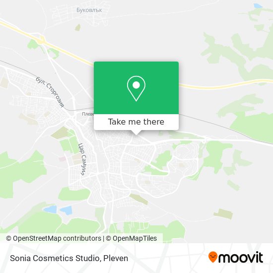 Карта Sonia Cosmetics Studio