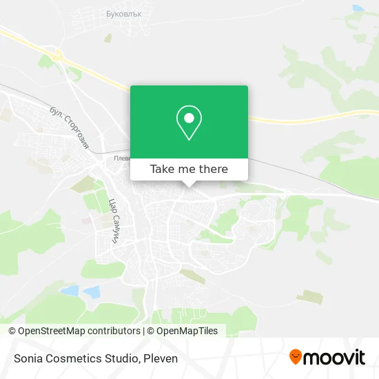 Карта Sonia Cosmetics Studio