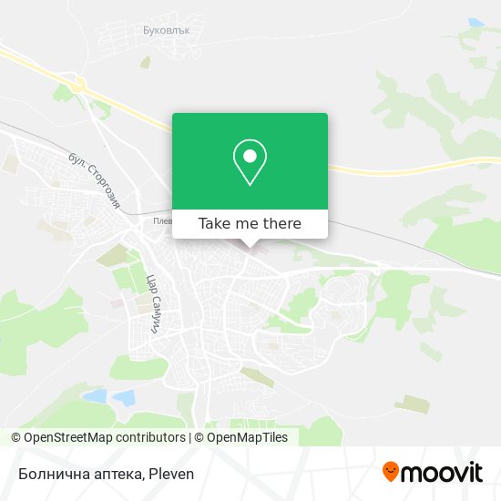 Болнична аптека map