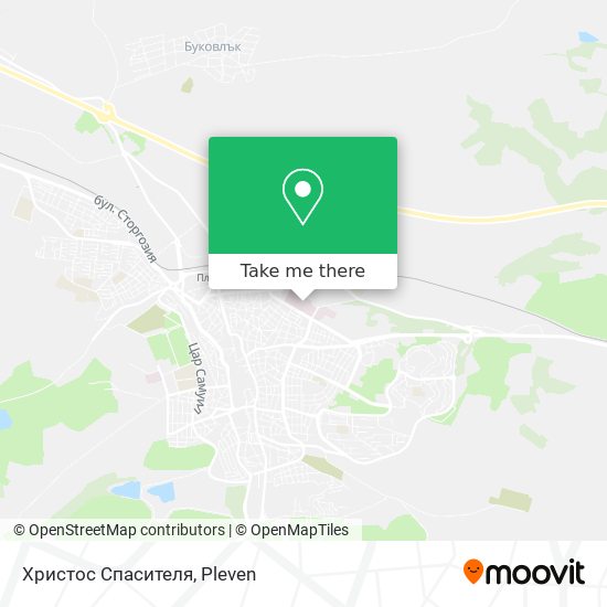 Карта Христос Спасителя