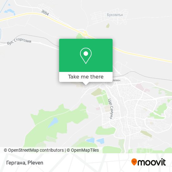 Гергана map