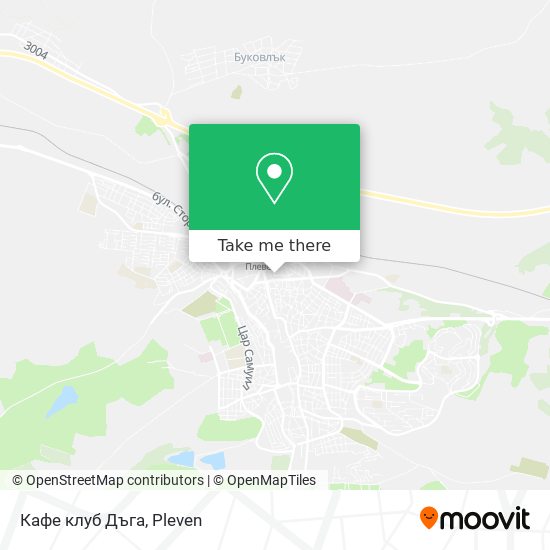 Кафе клуб Дъга map