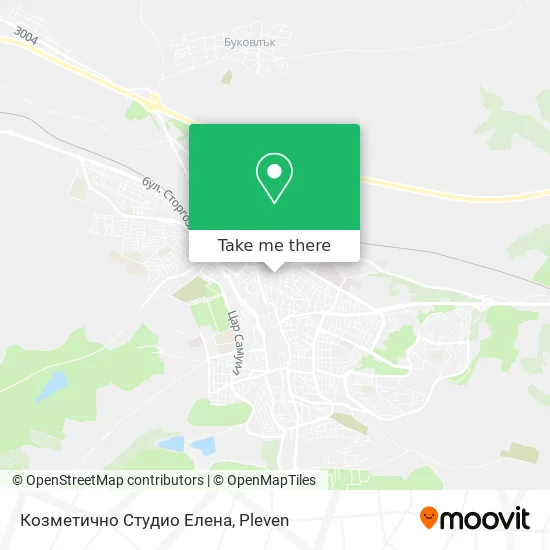 Козметично Студио Елена map