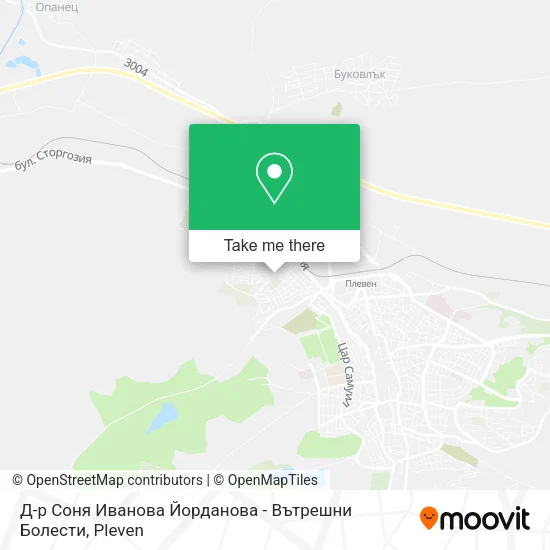 Карта Д-р Соня Иванова Йорданова - Вътрешни Болести