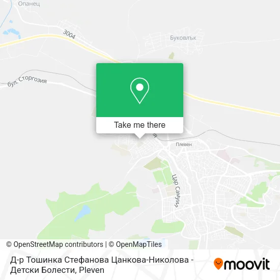 Карта Д-р Тошинка Стефанова Цанкова-Николова - Детски Болести