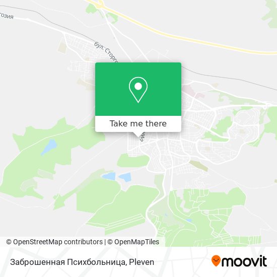 Заброшенная Психбольница map