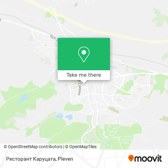 Ресторант Каруцата map