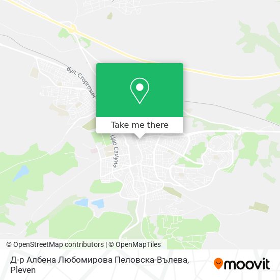 Д-р Албена Любомирова Пеловска-Вълева map