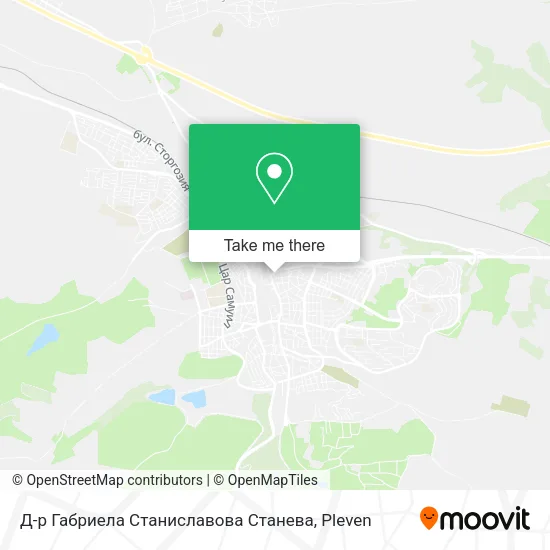 Карта Д-р Габриела Станиславова Станева