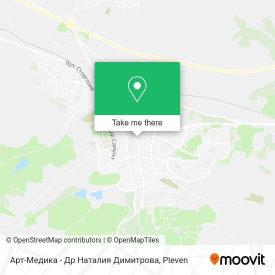 Карта Арт-Медика - Др Наталия Димитрова