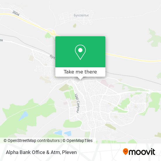 Alpha Bank Office & Atm map
