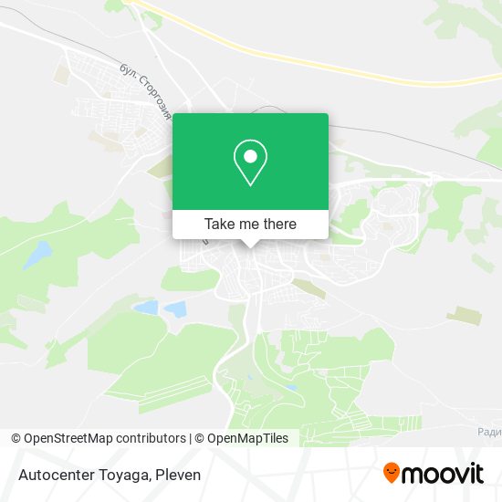 Autocenter Toyaga map