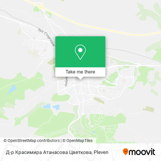 Карта Д-р Красимира Атанасова Цветкова