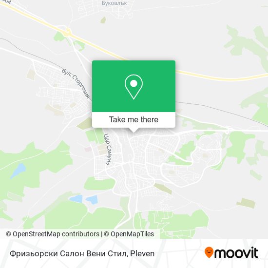 Фризьорски Салон Вени Стил map