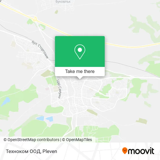 Карта Техноком ООД