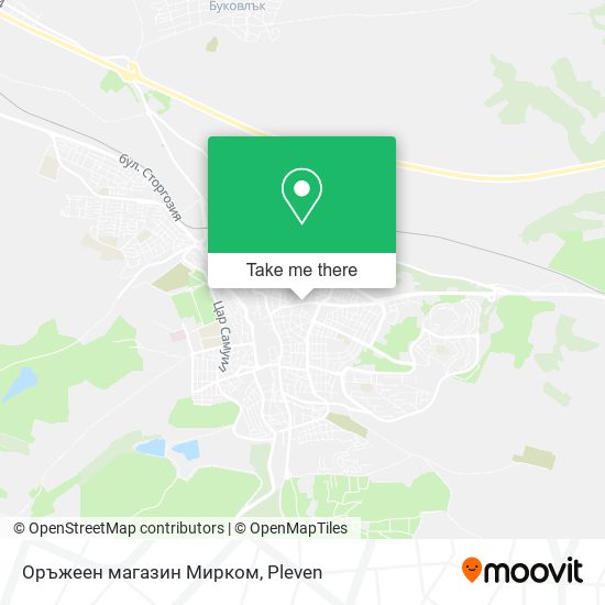 Оръжеен магазин Мирком map