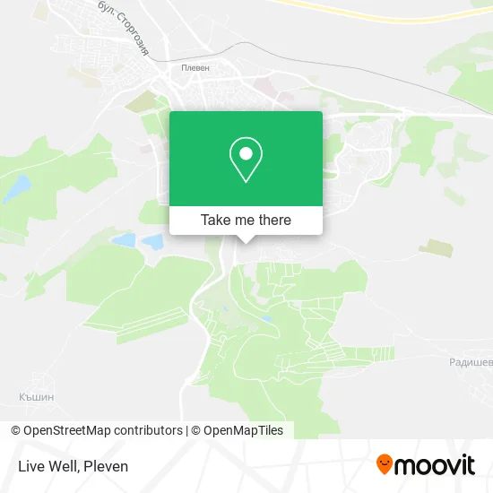 Карта Live Well