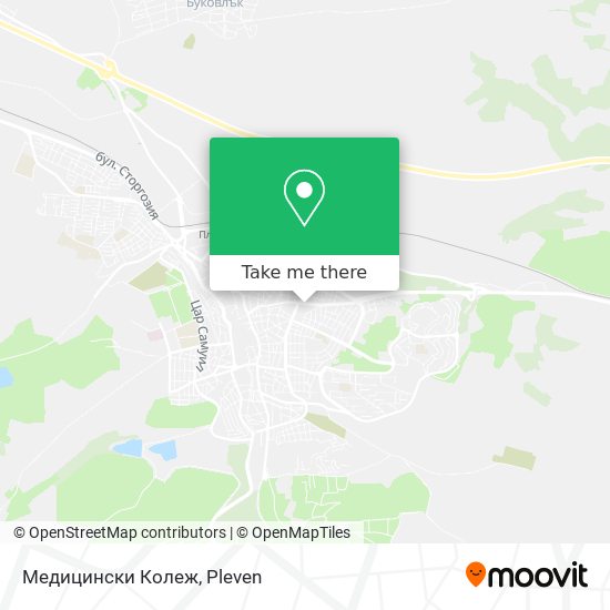 Медицински Колеж map