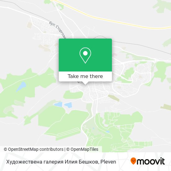 Художествена галерия Илия Бешков map