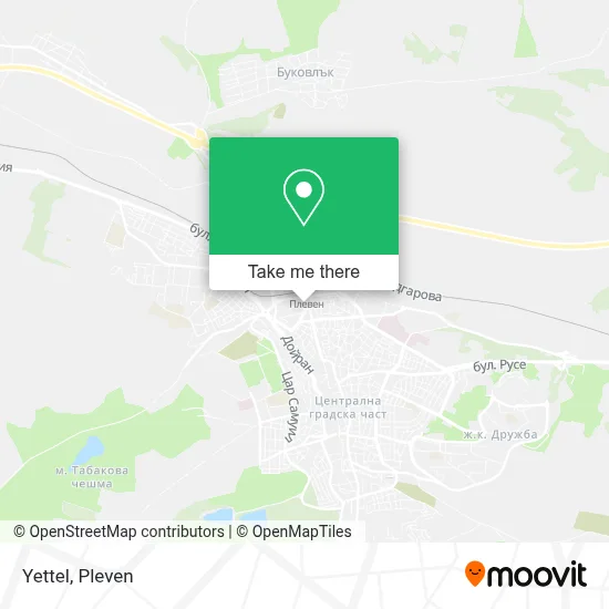 Yettel map