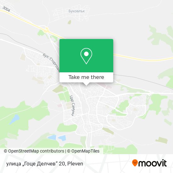 улица „Гоце Делчев“ 20 map