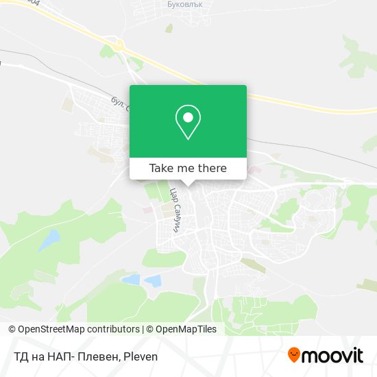 ТД на НАП- Плевен map