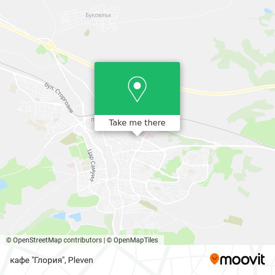 кафе "Глория" map