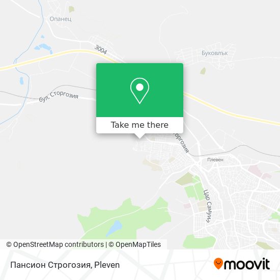 Карта Пансион Строгозия