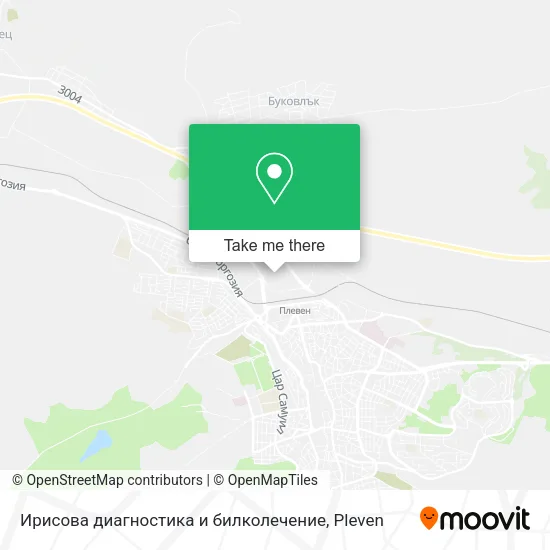 Карта Ирисова диагностика и билколечение