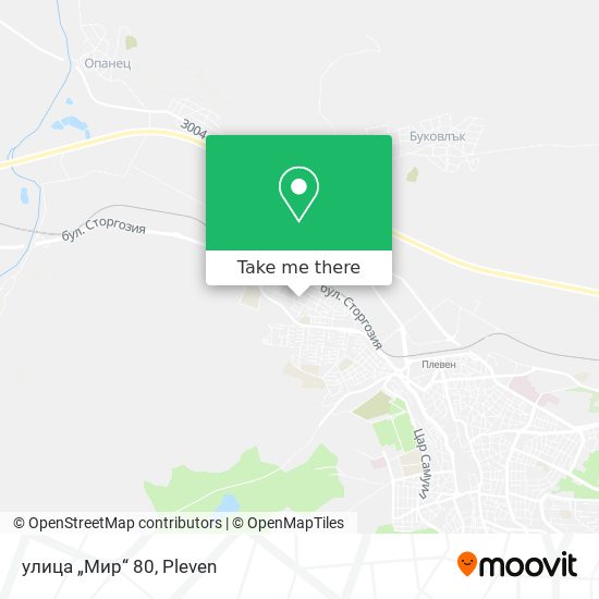 улица „Мир“ 80 map
