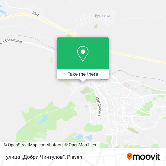 Карта улица „Добри Чинтулов“