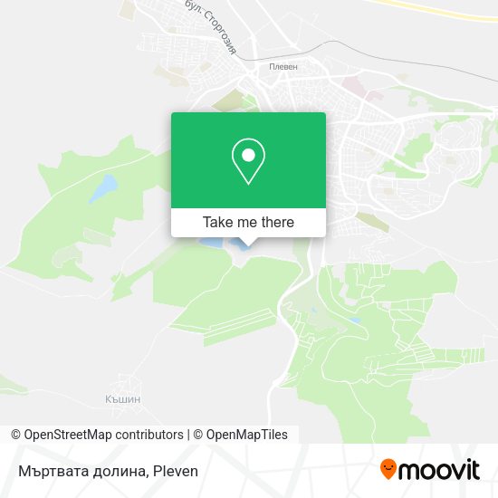 Карта Мъртвата долина