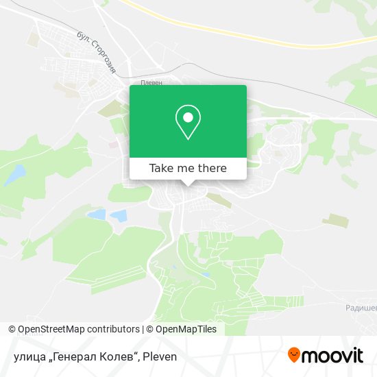улица „Генерал Колев“ map