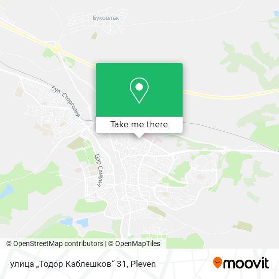 улица „Тодор Каблешков“ 31 map