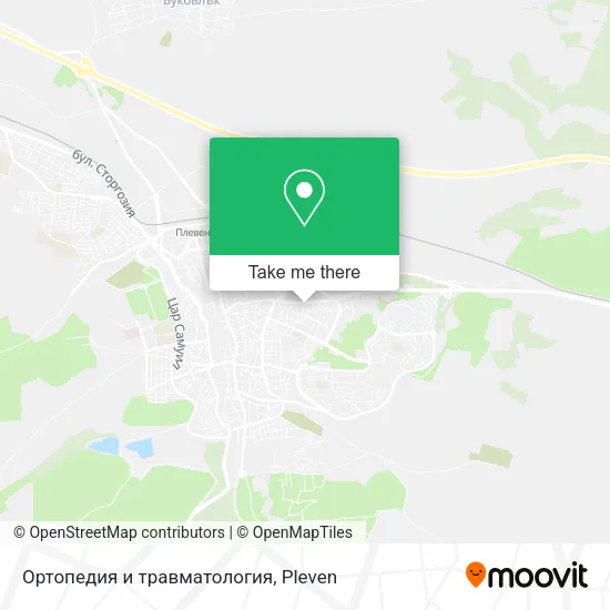 Карта Ортопедия и травматология