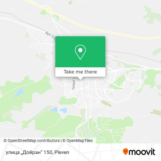 улица „Дойран“ 150 map