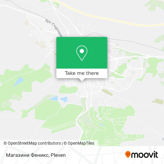 Магазини Феникс map