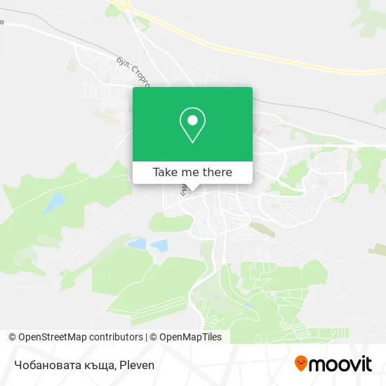 Карта Чобановата къща
