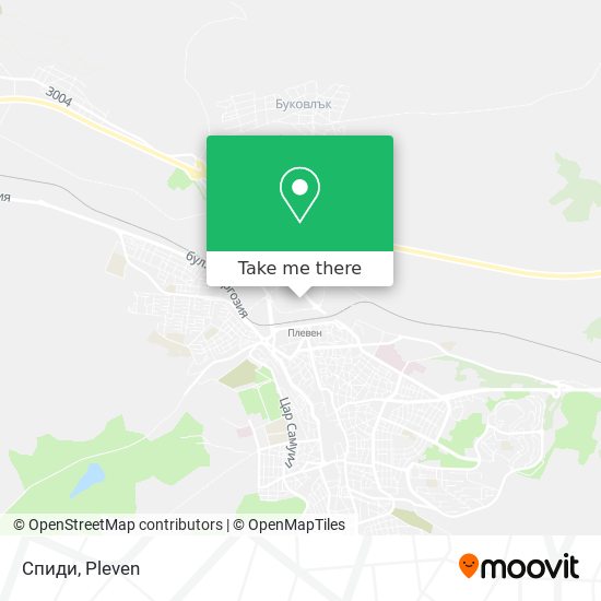 Спиди map