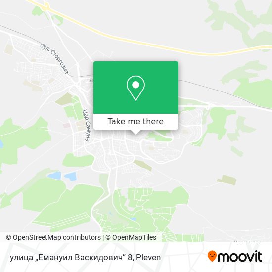 Карта улица „Емануил Васкидович“ 8