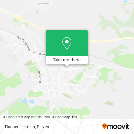 Плевен Център map