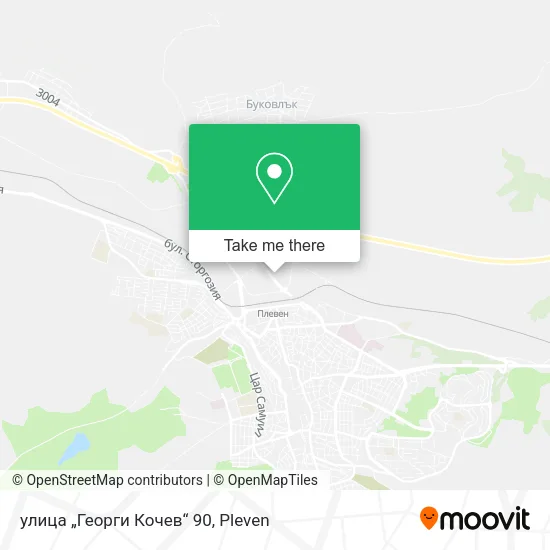 Карта улица „Георги Кочев“ 90