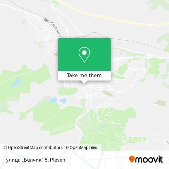 улица „Балчик“ 5 map